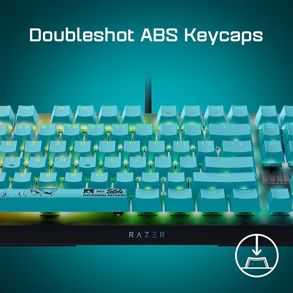 Bàn phím cơ Razer BlackWidow V4 X ZZZ Zenless Zone Zero Edition RZ03-04704300-R3M1