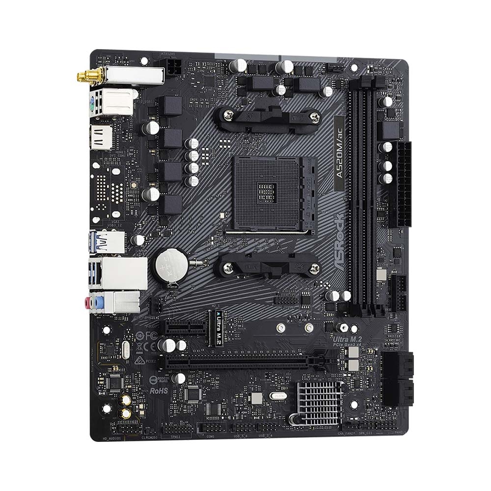 Mainboard ASRock A520M/ac WIFI DDR4