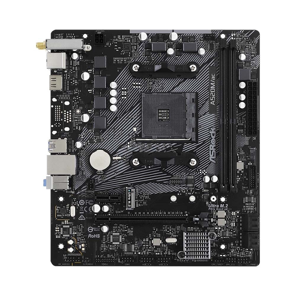 Mainboard ASRock A520M/ac WIFI DDR4