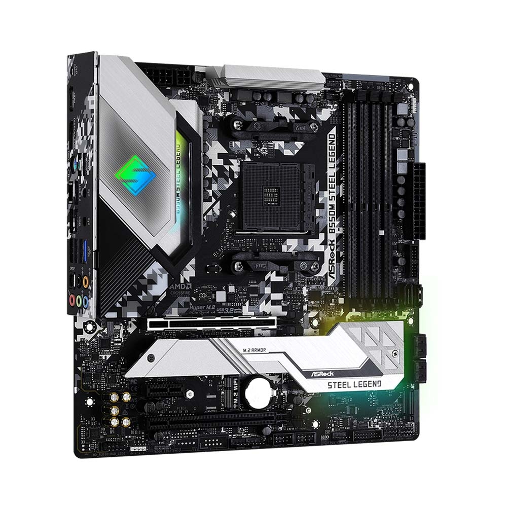 Mainboard PC ASRock B550M Steel Legend