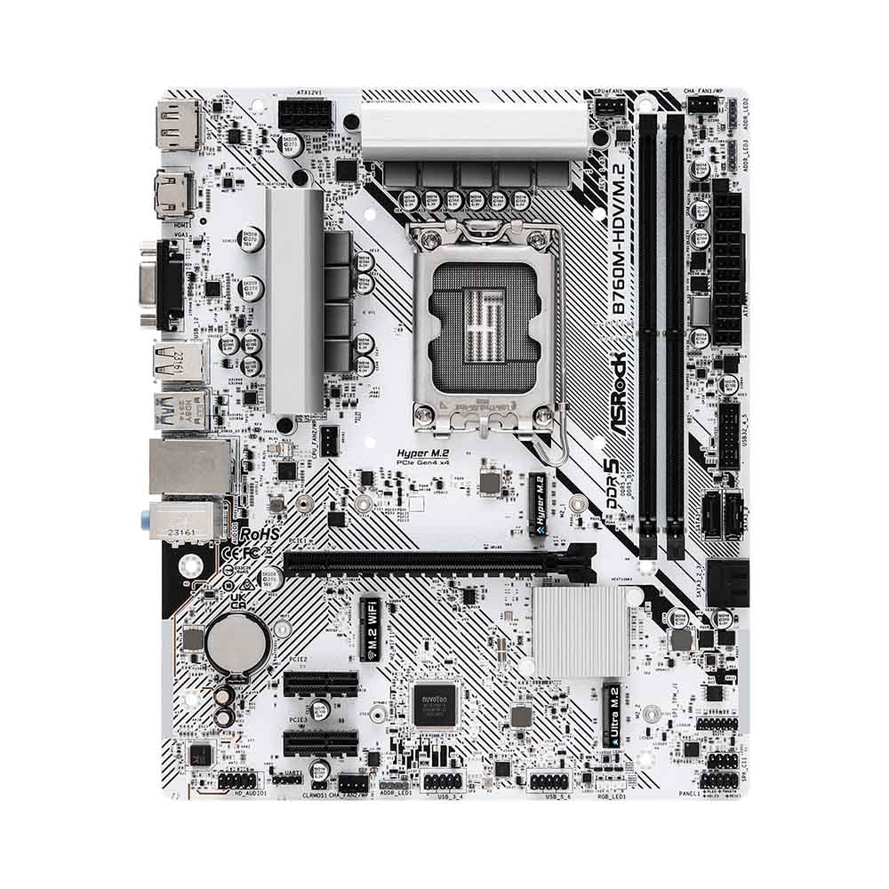 Mainboard PC ASRock B760M-HDV/M.2