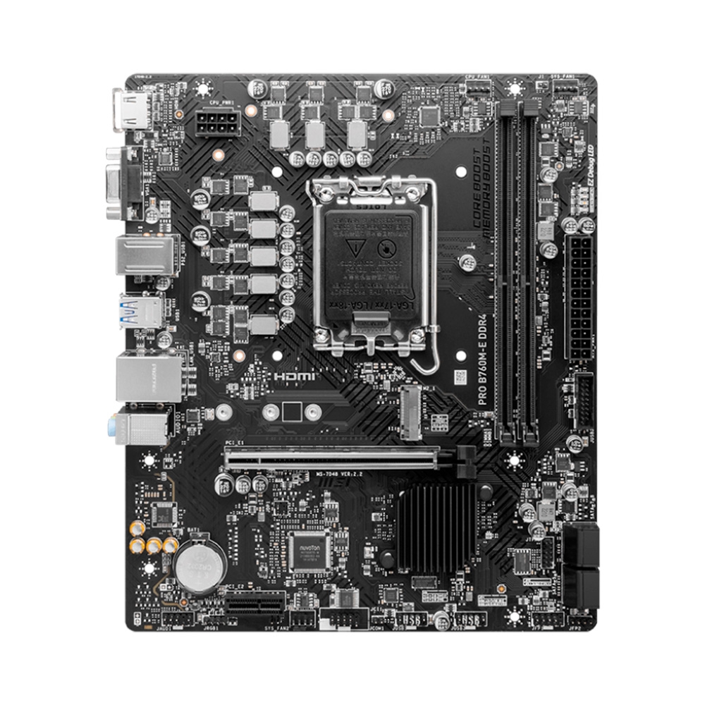 Mainboard MSI PRO B760M-E DDR4