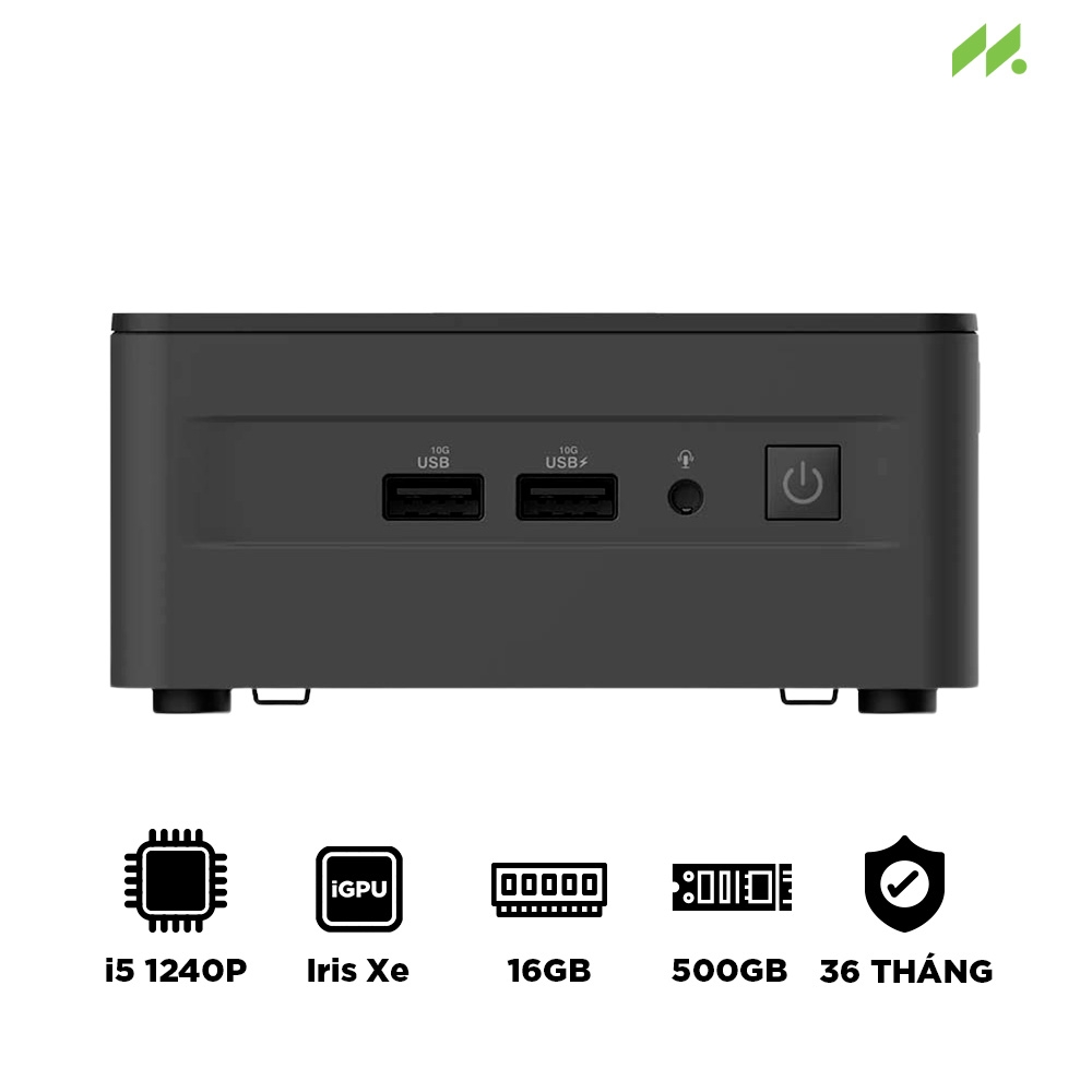 Máy tính Mini PC Asus NUC 12 Pro Tall i5-1240P RNUC12WSHI500000I