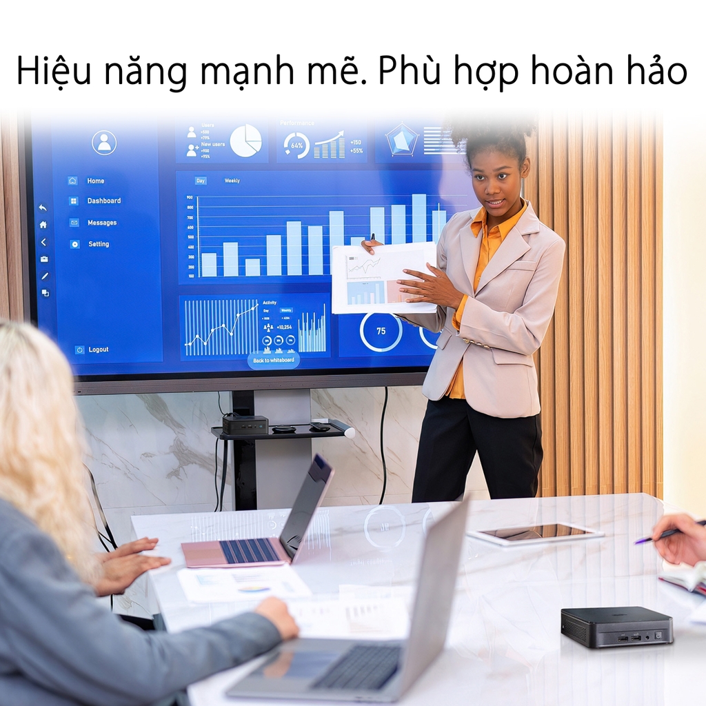 Máy tính Mini PC Asus NUC 12 Pro Tall i7-1260P RNUC12WSHI700000I