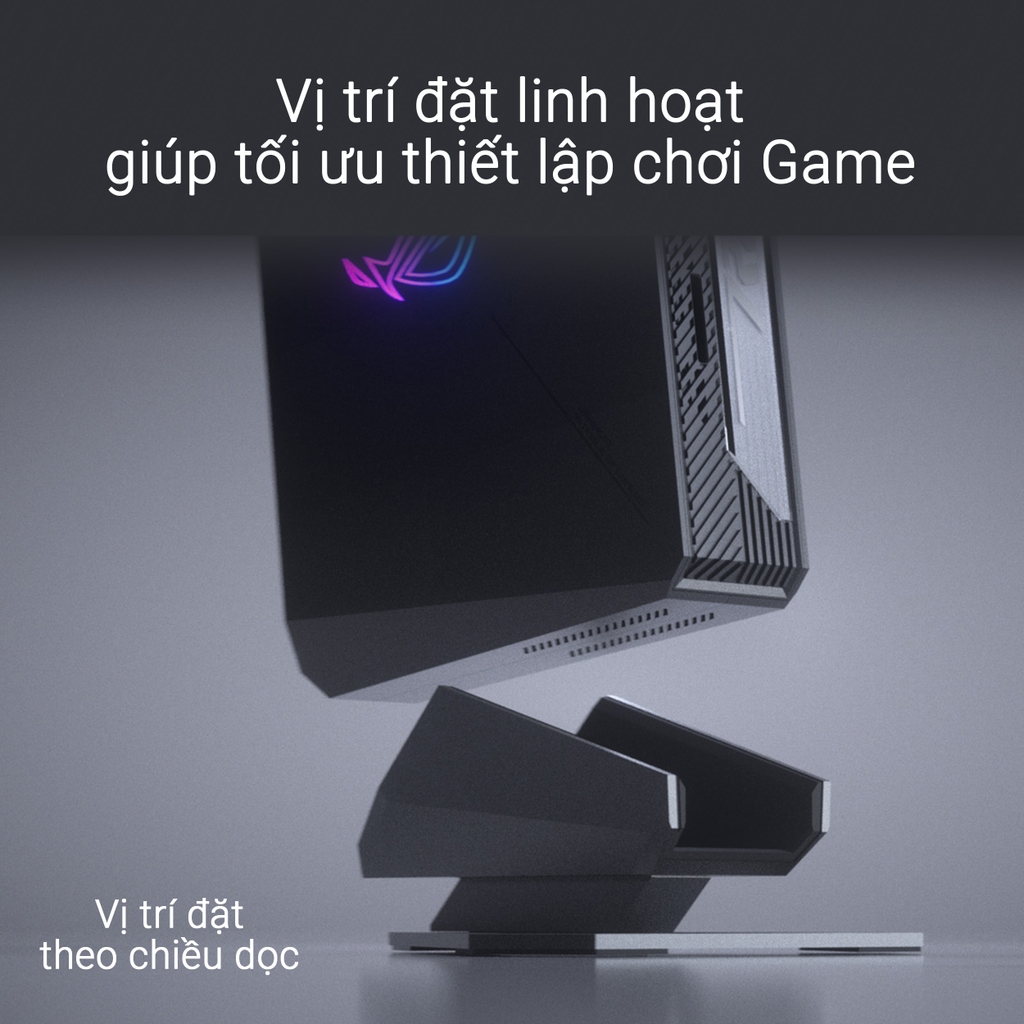 Máy tính Mini PC ASUS ROG NUC RNUC14SRKU9189A0I (Ultra 9 185H, RTX 4070 8GB, RAM 32GB DDR5, SSD 1TB, Win 11)