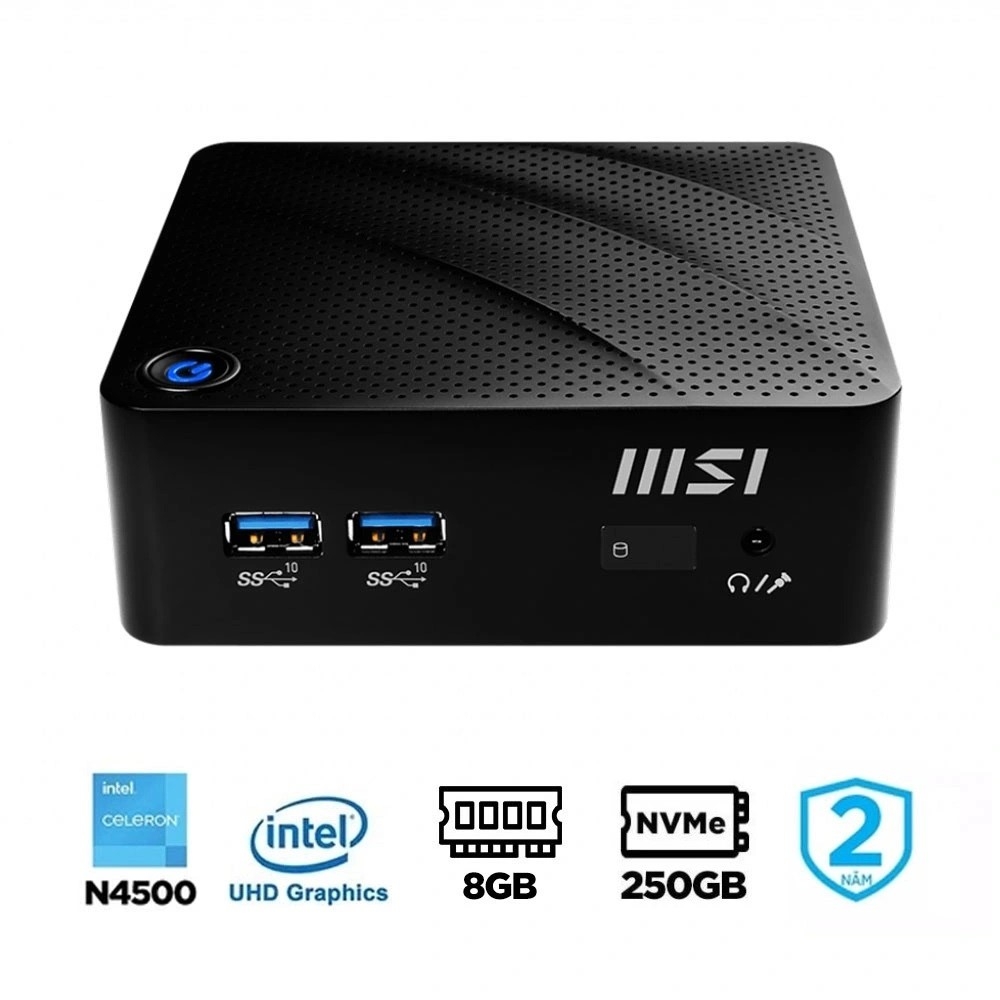 Máy tính Mini PC MSI Cubi N Celeron N4500 JSL-014BVN-BN4500XX