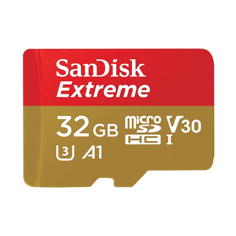 Thẻ Nhớ MicroSDHC SanDisk Extreme V30 A1 667x 32GB 100MB/s SDSQXAF-032G-GN6MN