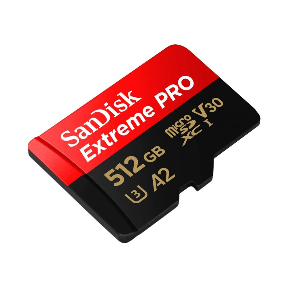 Thẻ Nhớ MicroSDXC SanDisk Extreme Pro V30 A2 512GB 200MB/s SDSQXCD-512G-GN6MA