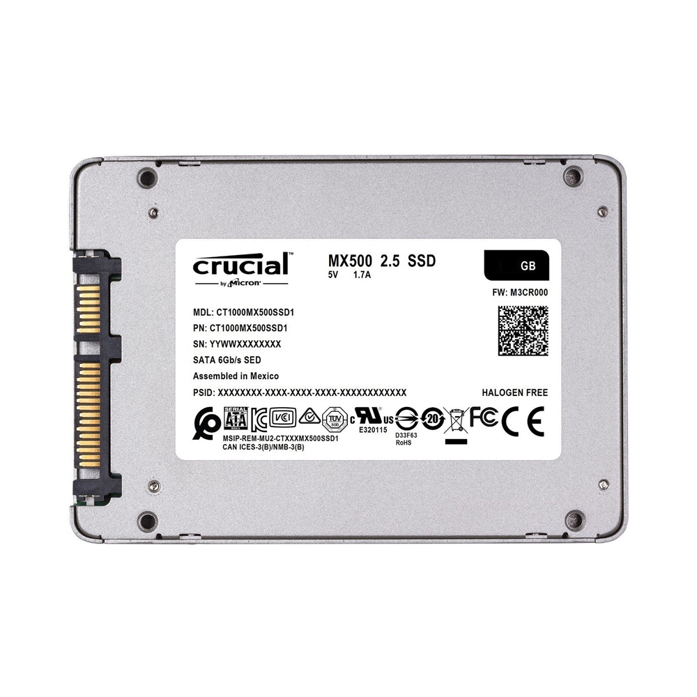 SSD Crucial MX500 250GB 3D NAND 2.5-Inch SATA III CT250MX500SSD1