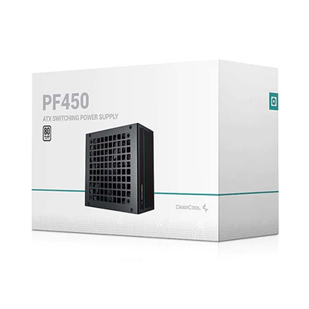 Nguồn máy tính Deepcool PF450 450W 80 Plus R-PF450D-HA0B-EU