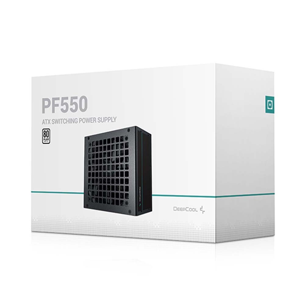 Nguồn máy tính Deepcool PF550 550W 80 Plus R-PF550D-HA0B-EU