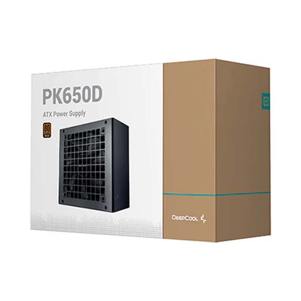 Nguồn máy tính Deepcool PK650D 650W 80 Plus Bronze R-PK650D-FA0B-EU