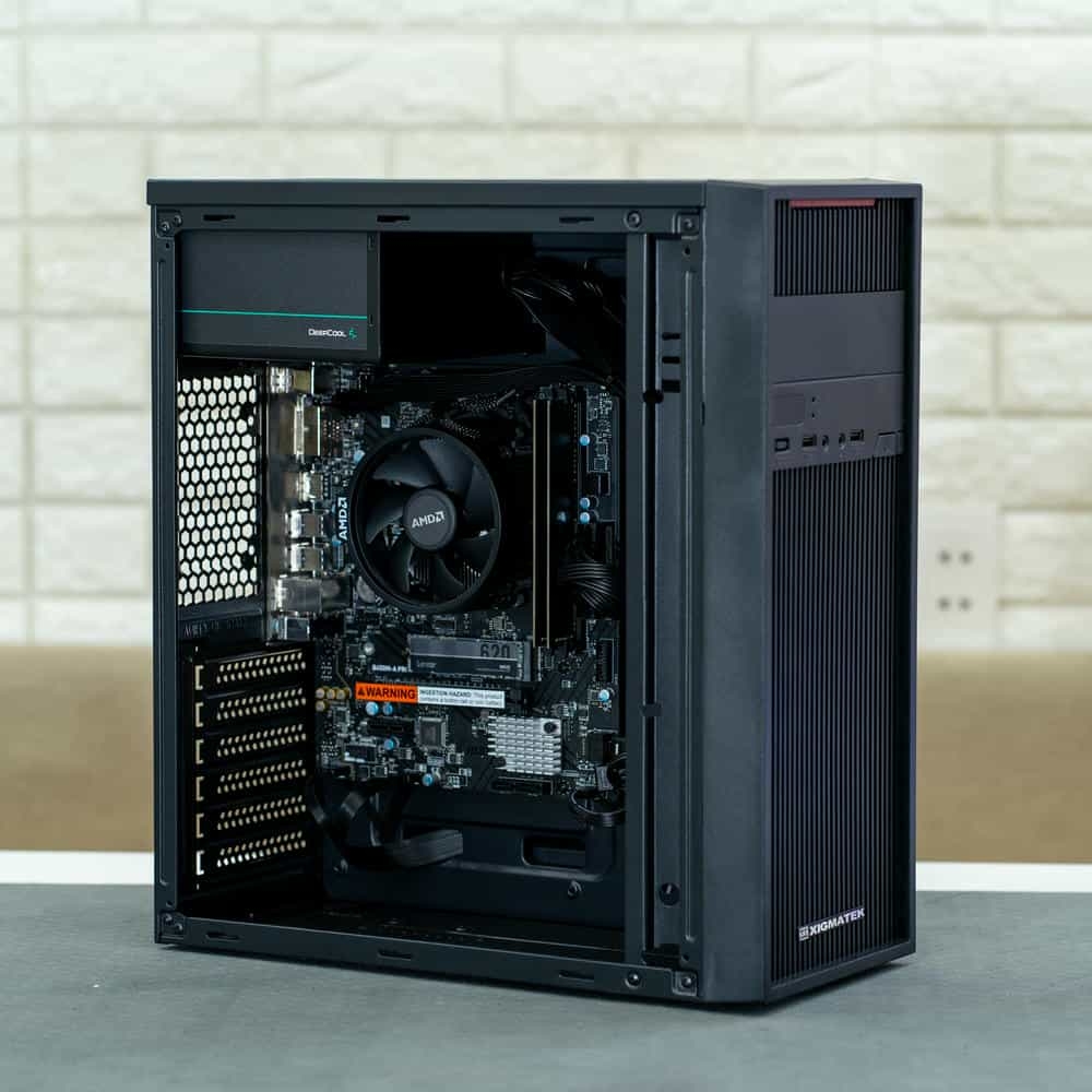 PC ST Văn Phòng R7-5700G (Ryzen 7 5700G, Radeon Graphics, Ram 8GB, SSD 500GB, 500W, Win 11)