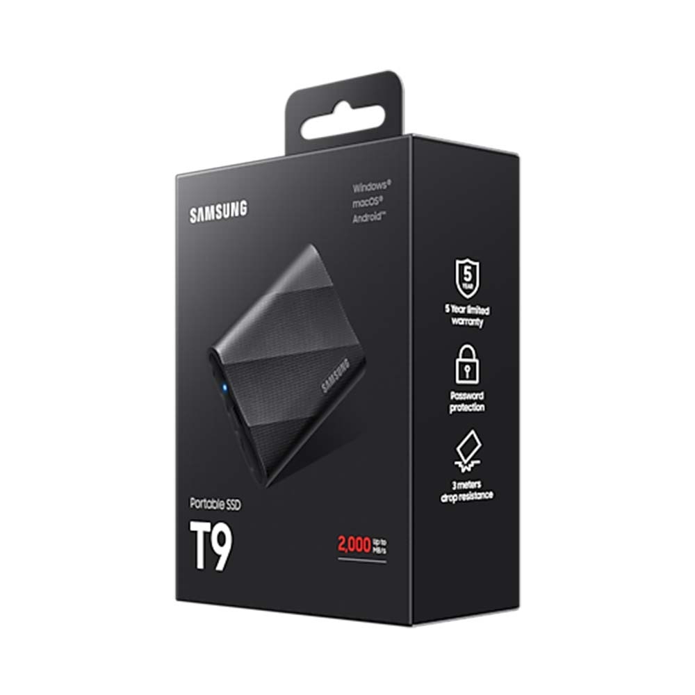 Ổ cứng di động SSD 2TB Samsung T9 2000MB/s MU-PG2T0B/WW