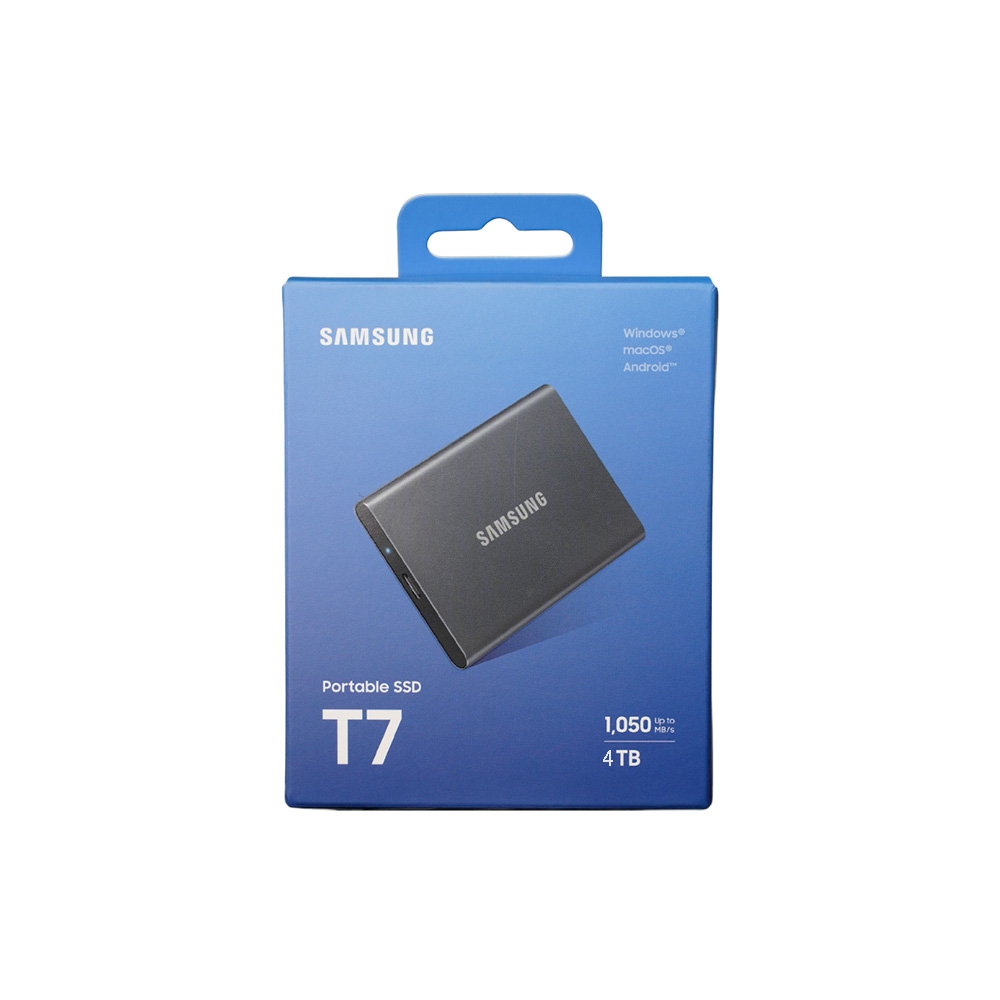 Ổ cứng di động SSD 4TB Samsung T7 1050MB/s MU-PC4T0T/WW
