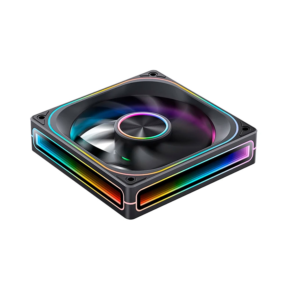 Quạt tản nhiệt JONSBO ZA-120BR ARGB PWM Black 120mm (Fan Ngược)