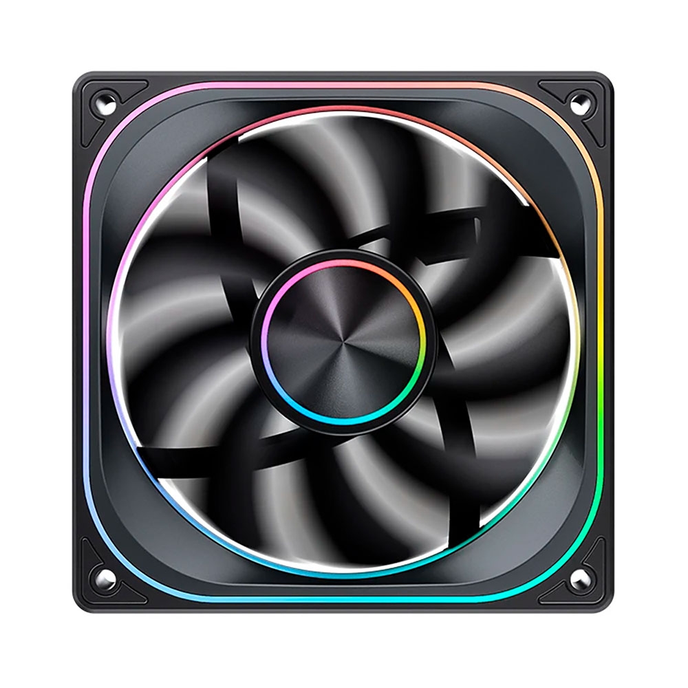 Quạt tản nhiệt JONSBO ZA-120BR ARGB PWM Black 120mm (Fan Ngược)