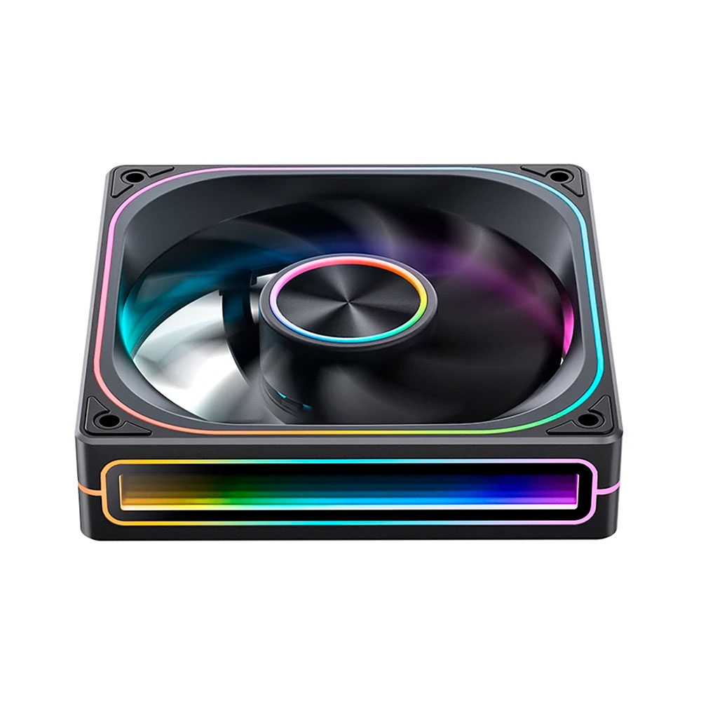 Quạt tản nhiệt JONSBO ZA-120BR ARGB PWM Black 120mm (Fan Ngược)