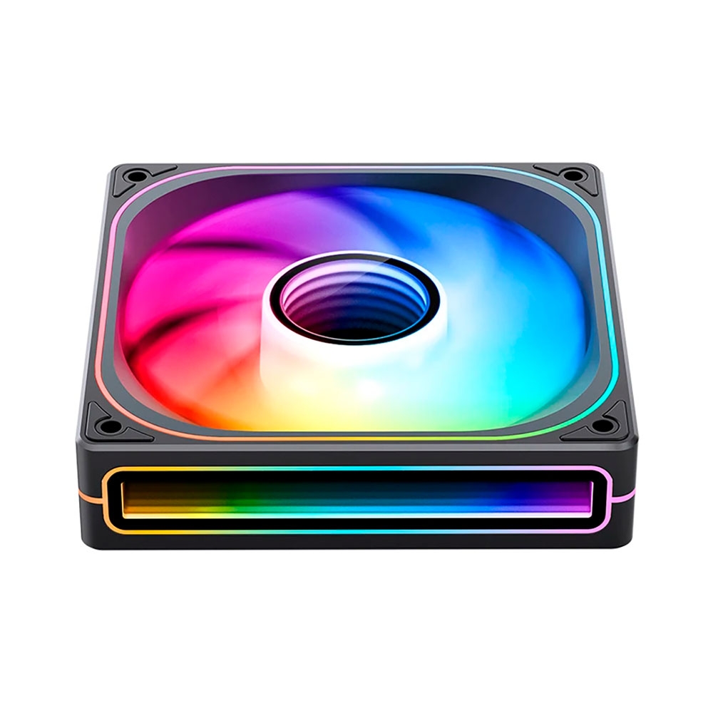 Quạt tản nhiệt JONSBO ZB-120BR ARGB PWM Black 120mm (Fan Ngược)