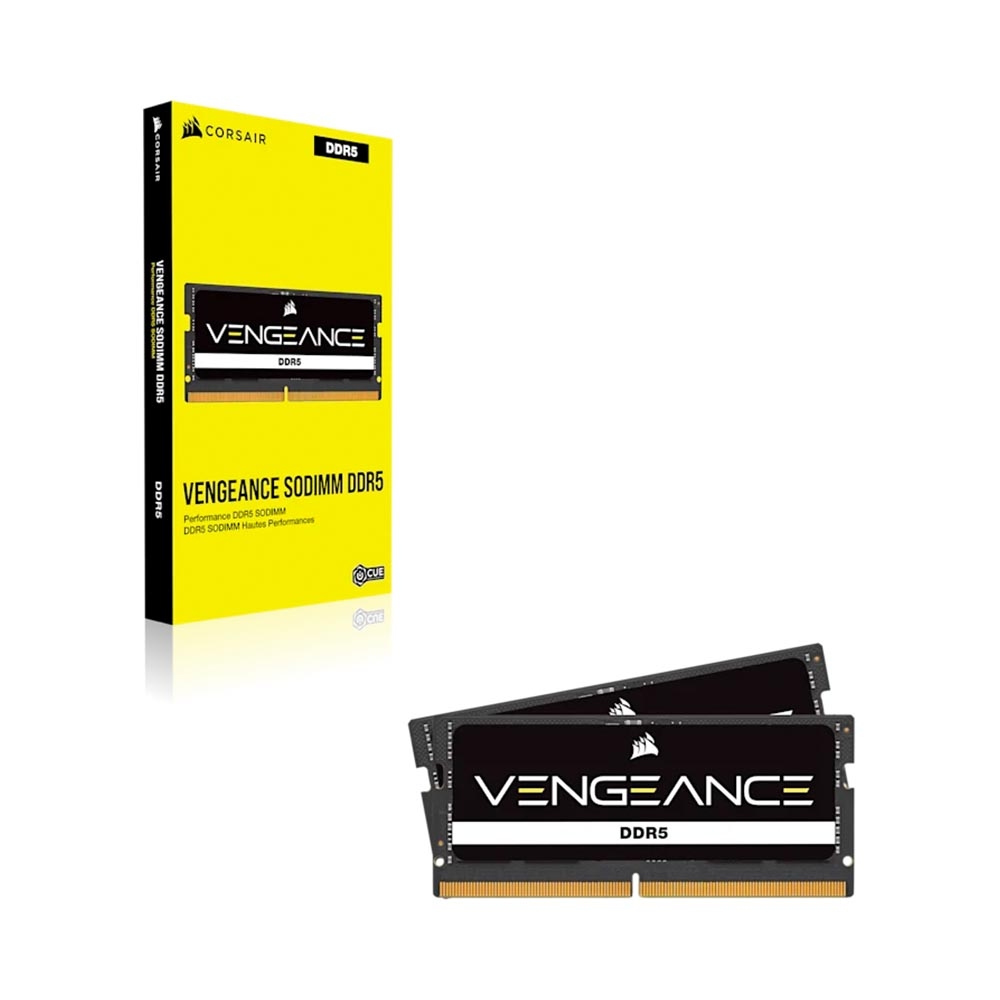 Ram Laptop Corsair Vengeance DDR5 32GB 5600MHz 1.1v CMSX32GX5M1A5600C48