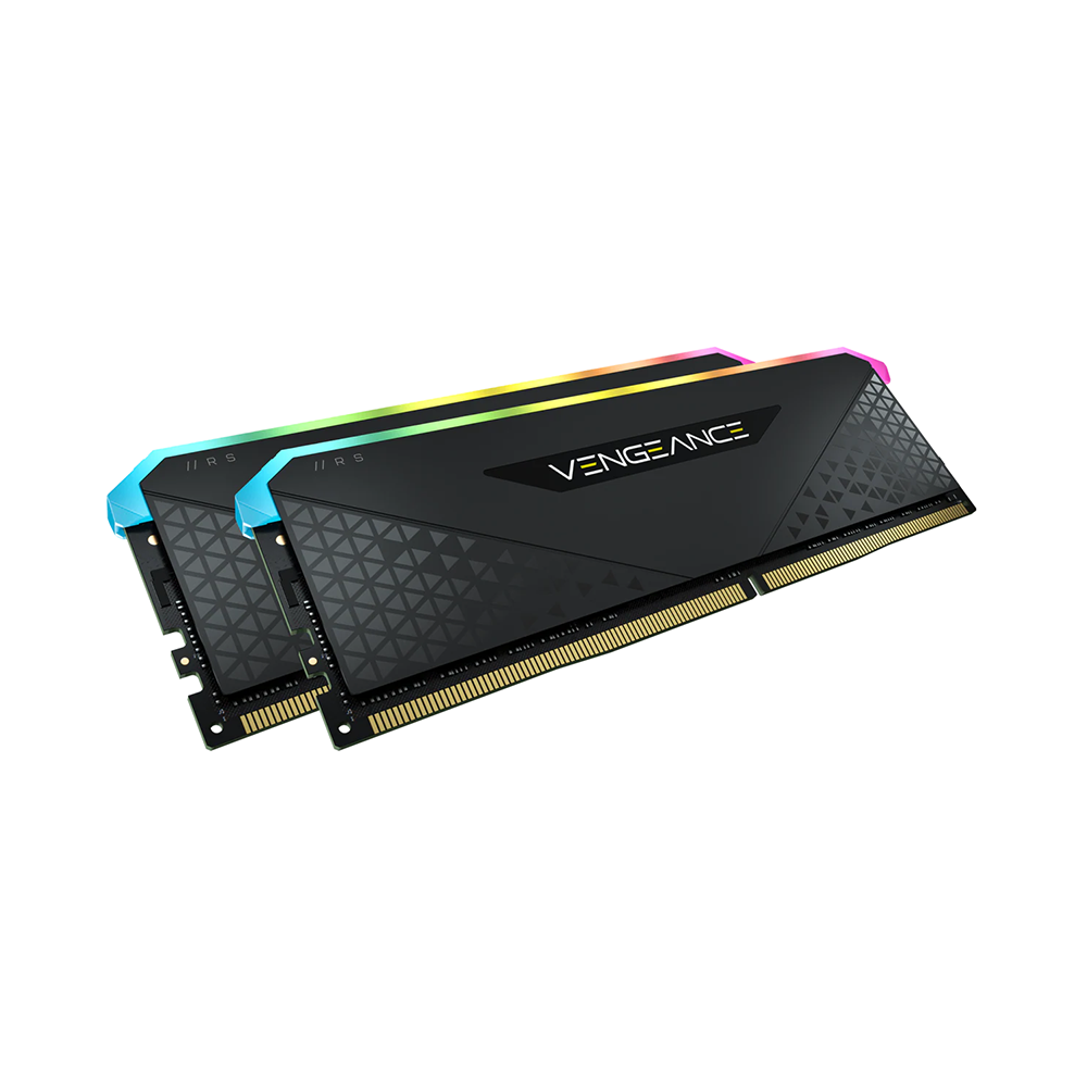 Ram PC Corsair Vengeance RGB RS 32GB 3600MHz DDR4 (2x16GB) CMG32GX4M2D3600C18