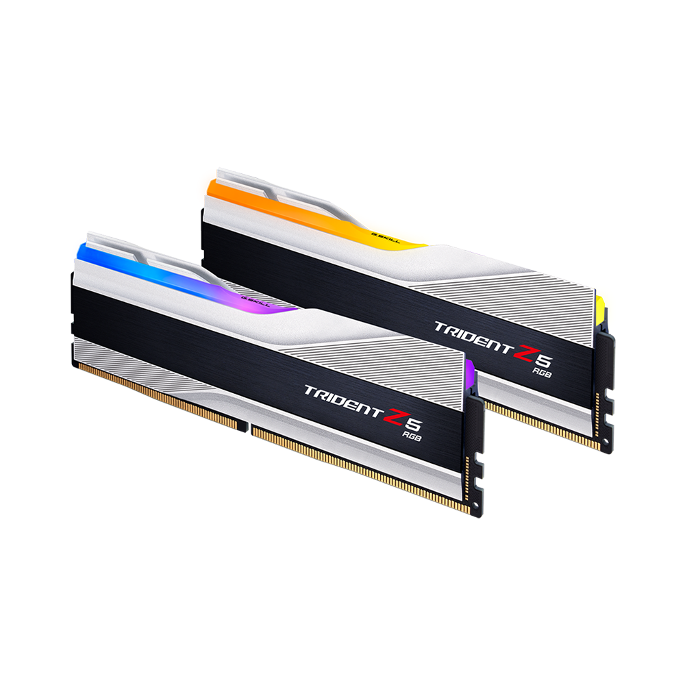 Ram PC G.SKILL Trident Z5 RGB 32GB 6400MHz DDR5 (16GBx2) White F5-6400J3239G16GX2-TZ5RS