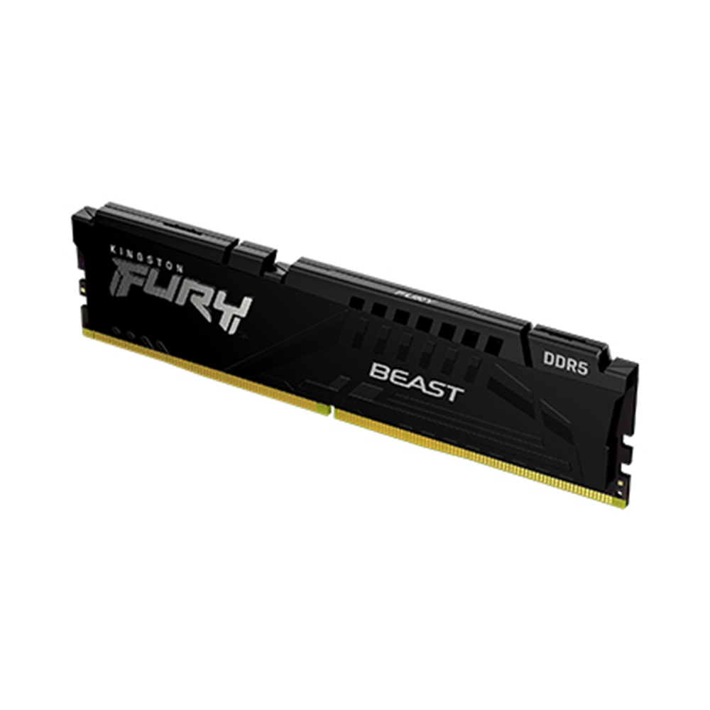 Ram PC Kingston Fury Beast Black 16GB 5200MHz DDR5 KF552C40BB-16