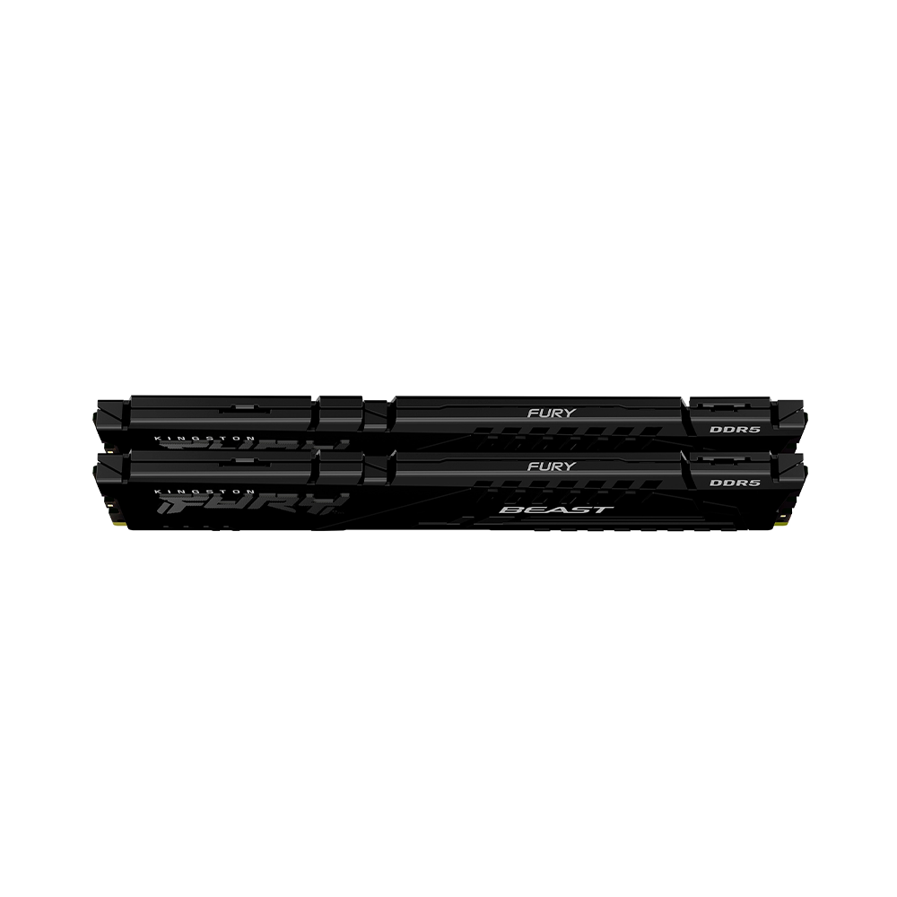 Ram PC Kingston Fury Beast Black 32GB 6000MHz DDR5 (2x16GB) KF560C40BBK2-32