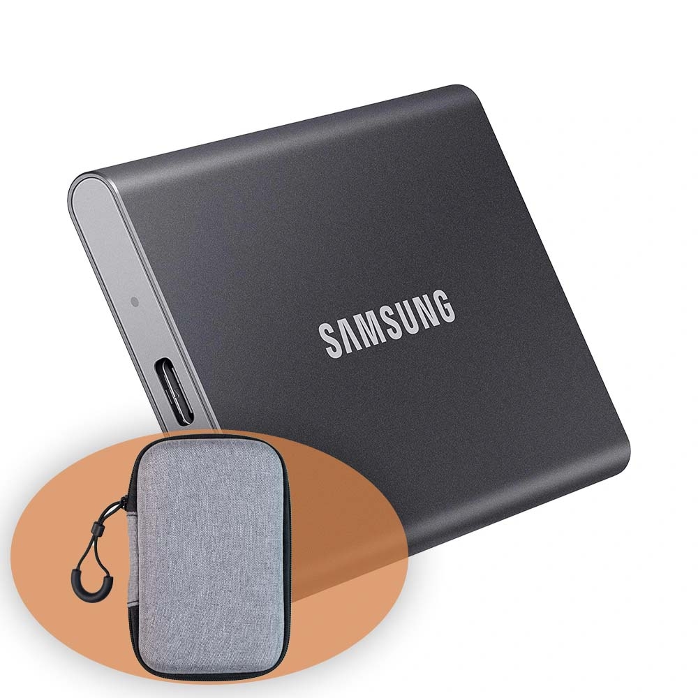 Ổ cứng di động SSD 500GB Samsung T7 1050MB/s MU-PC500