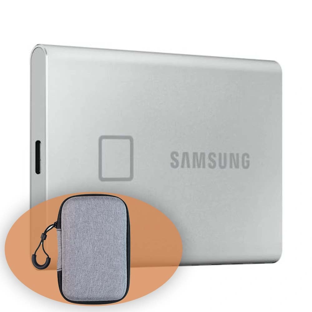 Ổ cứng di động SSD 500GB Samsung T7 Touch 1050MB/s MU-PC500