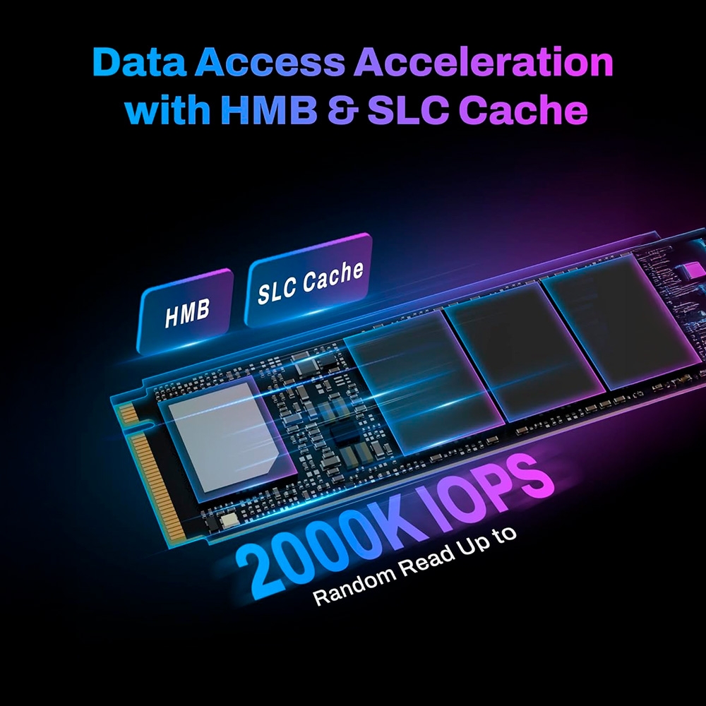 SSD Biwin Black Opal X570 1TB PCIe Gen5 x4 NVMe M.2 BX570NN01TB-RGX