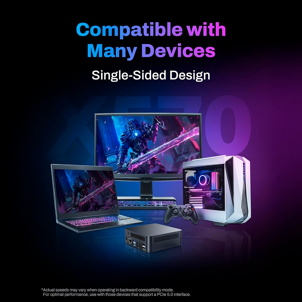 SSD Biwin Black Opal X570 1TB PCIe Gen5 x4 NVMe M.2 BX570NN01TB-RGX