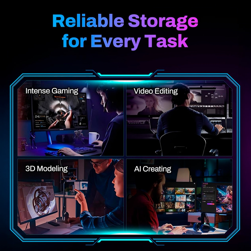 SSD Biwin Black Opal X570 1TB PCIe Gen5 x4 NVMe M.2 BX570NN01TB-RGX