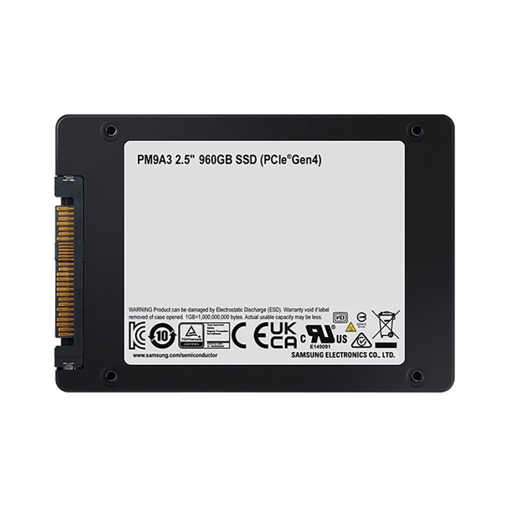 SSD Enterprise Samsung 1.92TB PM9A3 2.5-Inch U.2 PCIe Gen4 x4 MZ-QL21T900