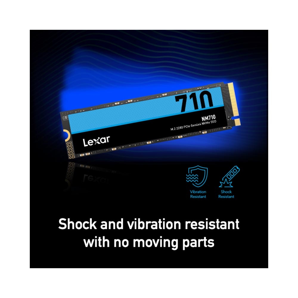 SSD Lexar NM710 2TB M.2 PCIe Gen4 x4 NVMe LNM710X002T-RNNNG