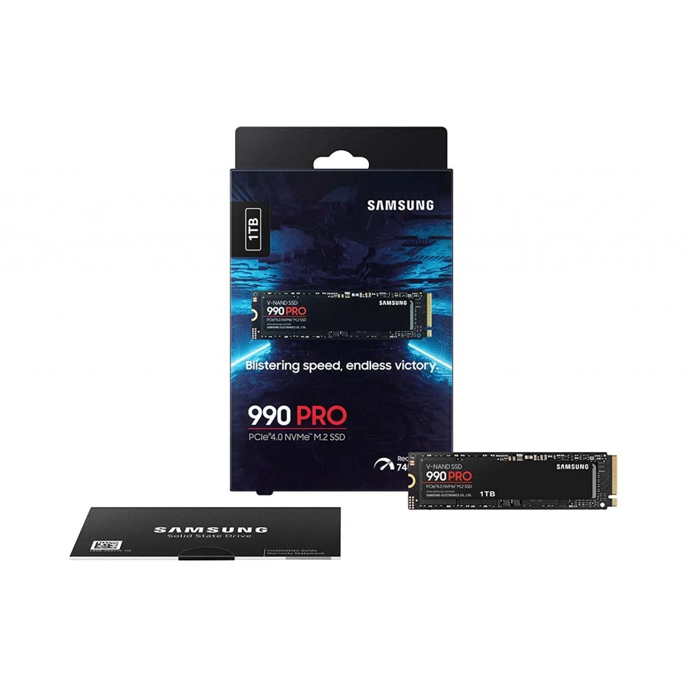 SSD Samsung 990 Pro 1TB PCIe Gen 4.0 x4 NVMe V-NAND M.2 2280 MZ-V9P1T0BW