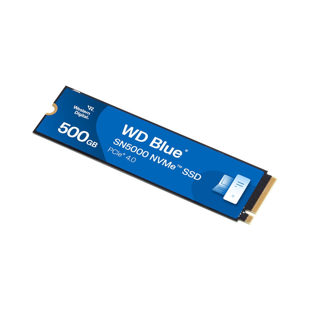 SSD Western Digital Blue SN5000 500GB PCIe Gen4 x4 NVMe M.2 WDS500G4B0E