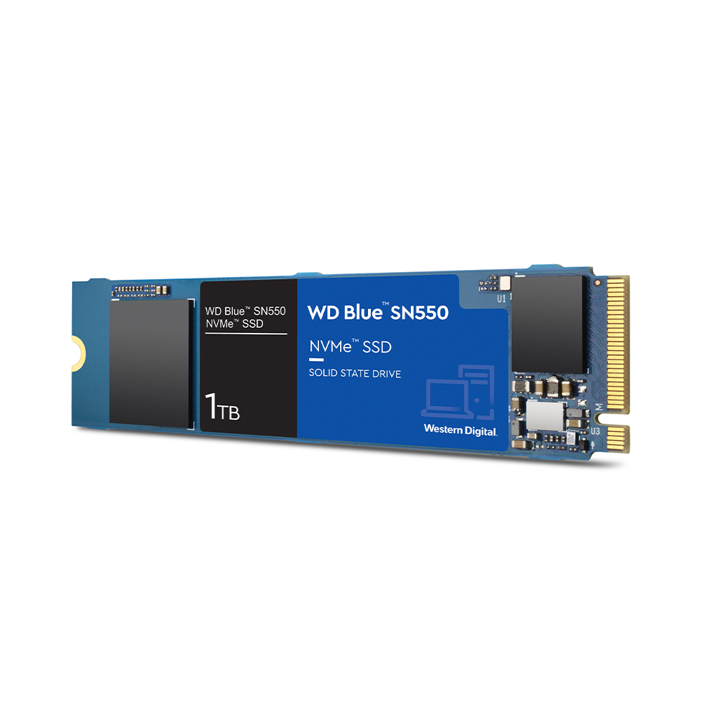 SSD Western Digital Blue SN550 PCIe Gen3 x4 NVMe M.2 1TB WDS100T2B0C