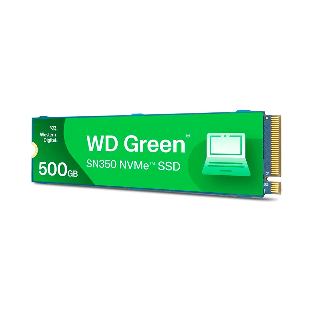 SSD Western Digital Green SN350 500GB PCIe Gen3 x4 NVMe M.2 WDS500G2G0C