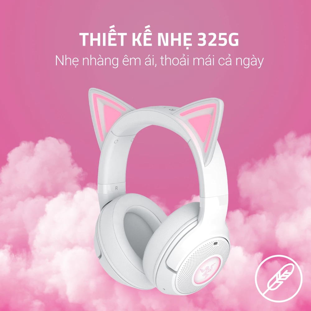 Tai Nghe Bluetooth Razer Kraken Kitty V2 BT Edition RGB