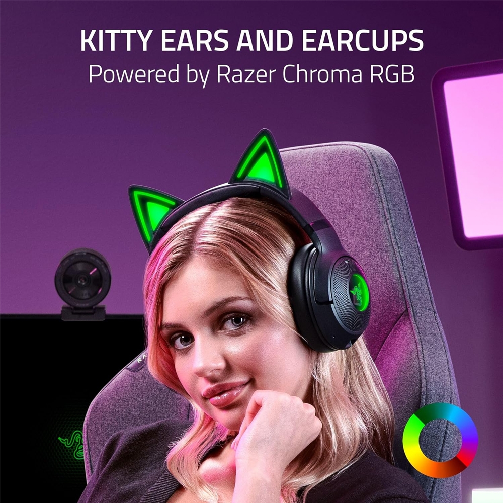 Tai Nghe Bluetooth Razer Kraken Kitty V2 BT Edition RGB