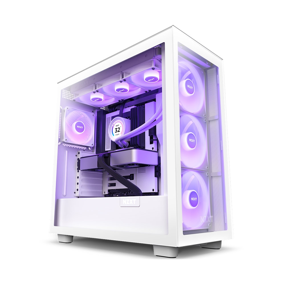 Tản nhiệt nước AIO NZXT Kraken Elite 360 RGB White RL-KR36E-W1