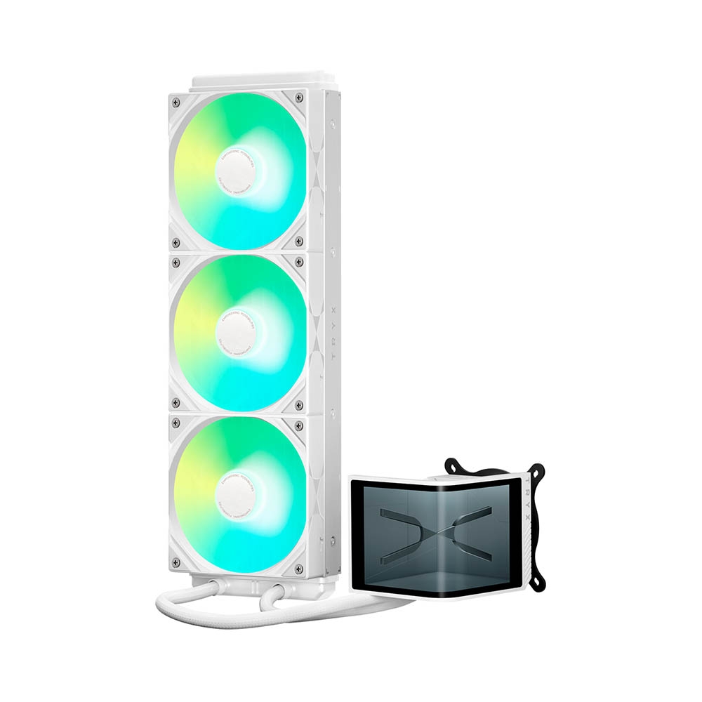 Tản nhiệt nước AIO TRYX PANORAMA SE 360 ARGB Rotatable AMOLED White L-P360L-AM3M-G0W