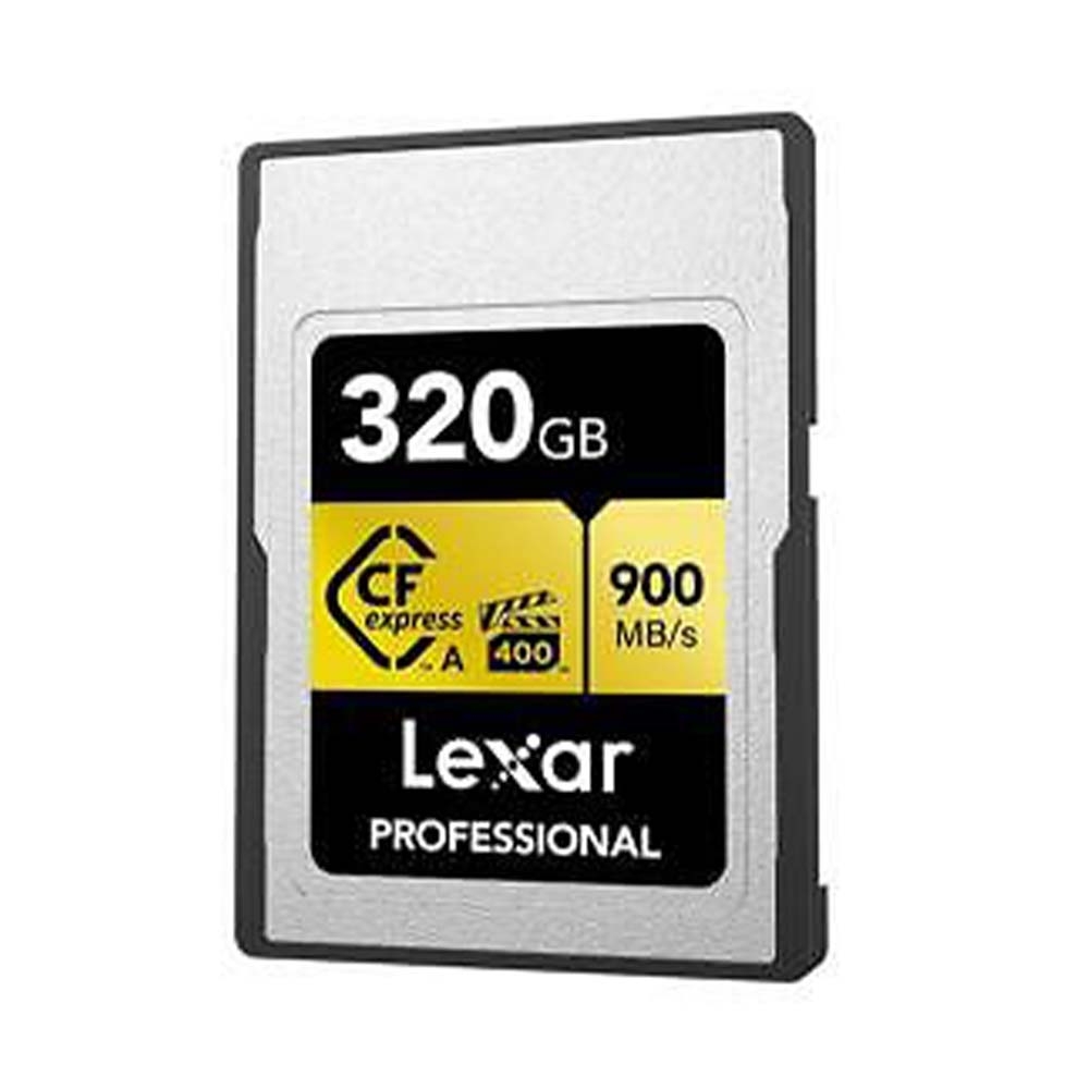 Thẻ nhớ CFexpress Lexar Professional 320GB Type A GOLD Series LCAGOLD320G-RNENG