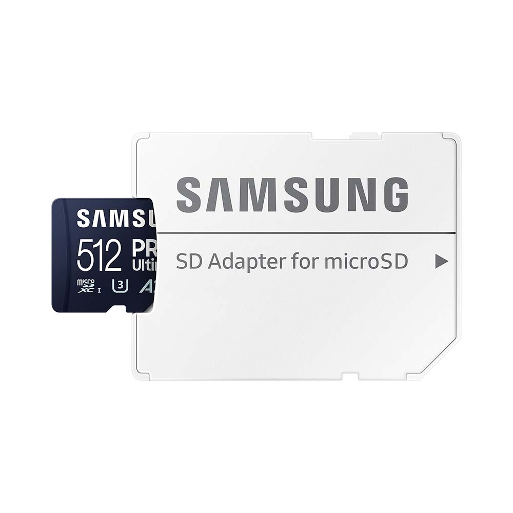Thẻ Nhớ MicroSDXC Samsung Pro Ultimate U3 A2 512GB 200MB/s With SD Adapter MB-MY512SA/WW