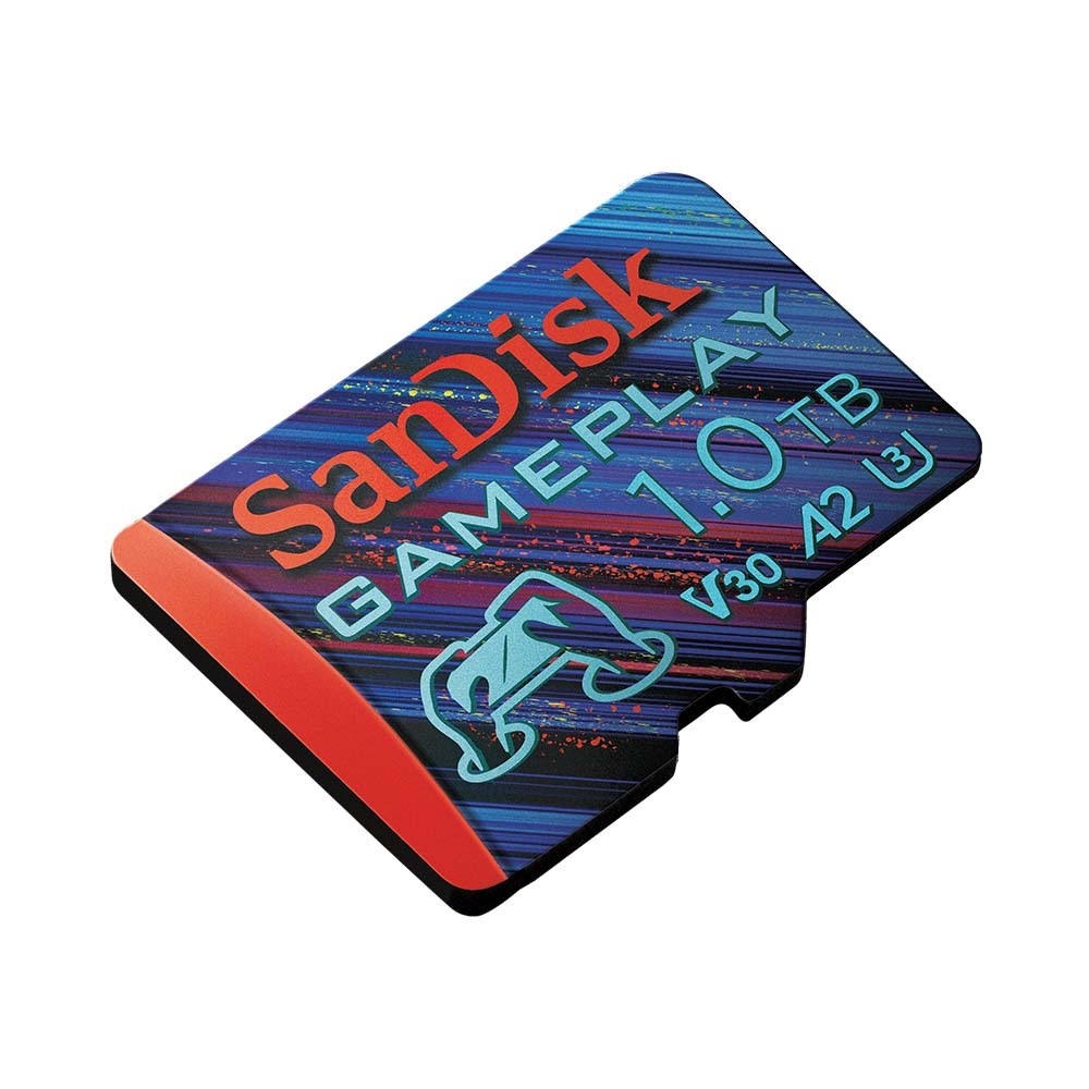 Thẻ Nhớ MicroSDXC SanDisk GamePlay 1TB for Mobile Gaming 190MB/s SDSQXAV-1T00-GN6XN