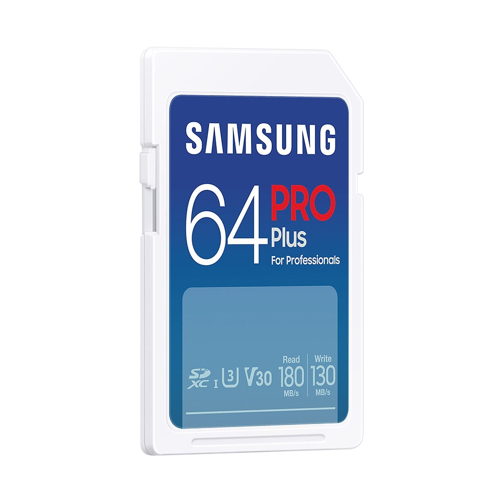 Thẻ nhớ SDXC Samsung Pro Plus U3 64GB 180MB/s MB-SD64S