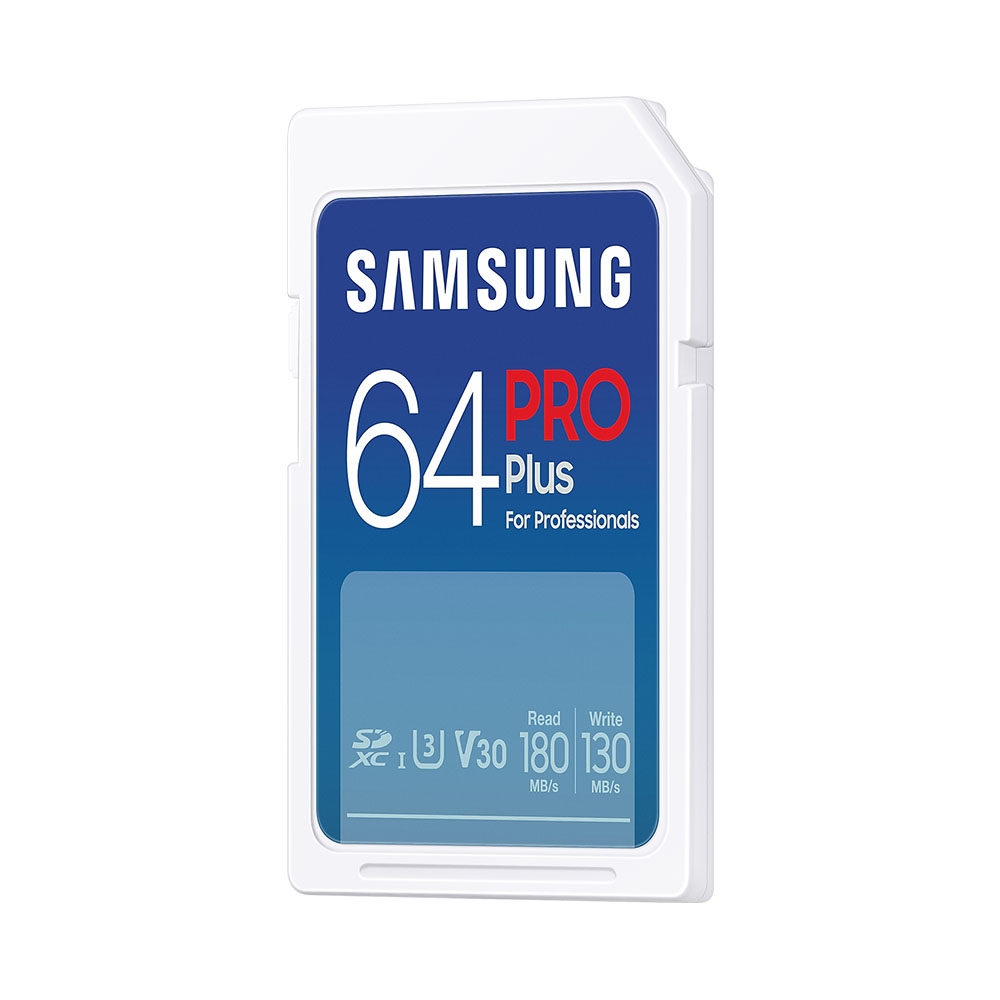 Thẻ nhớ SDXC Samsung Pro Plus U3 64GB 180MB/s MB-SD64S