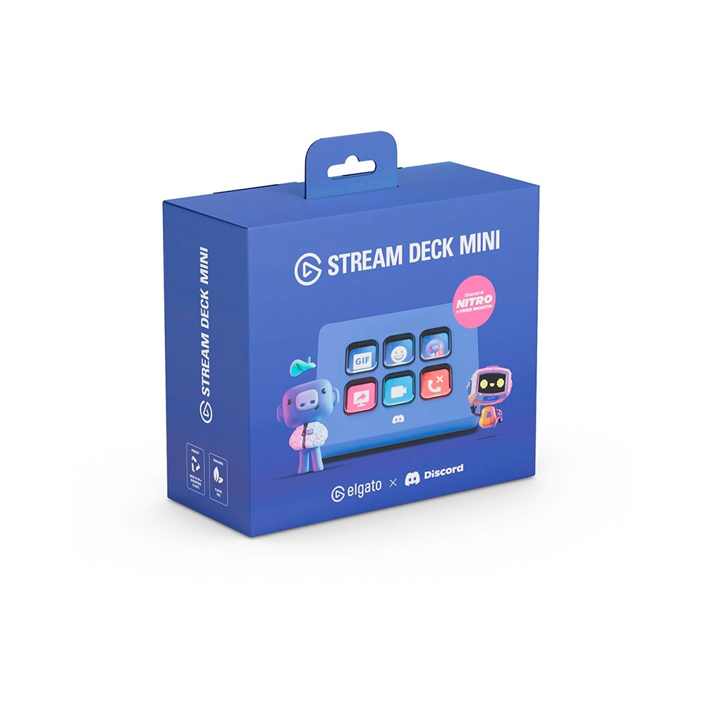 Thiết bị Stream Elgato StreamDeck Mini Discord Edition 6 Phím Lập Trình 10GAI9931