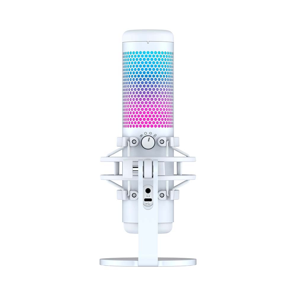 Thiết bị Stream Microphone HyperX QuadCast S RGB White 519P0AA